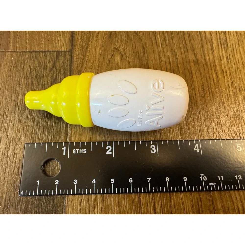 WowWee Alive Minis White Tiger Cub Replacement‎ Bottle Feed Me Yellow White Toy